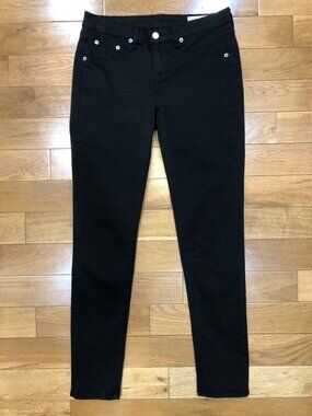 Rag & Bone Jean Legging Jean Premium Skinny Black Jean Size 29